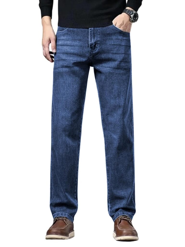 Ben Martin Men's Smart Fit Stretchable Jeans || Mid-Rise Denim Pants with Whisker Wash || Premium Casual Wear Jean for Men || 5 Pocket Jean's for Men's (2)