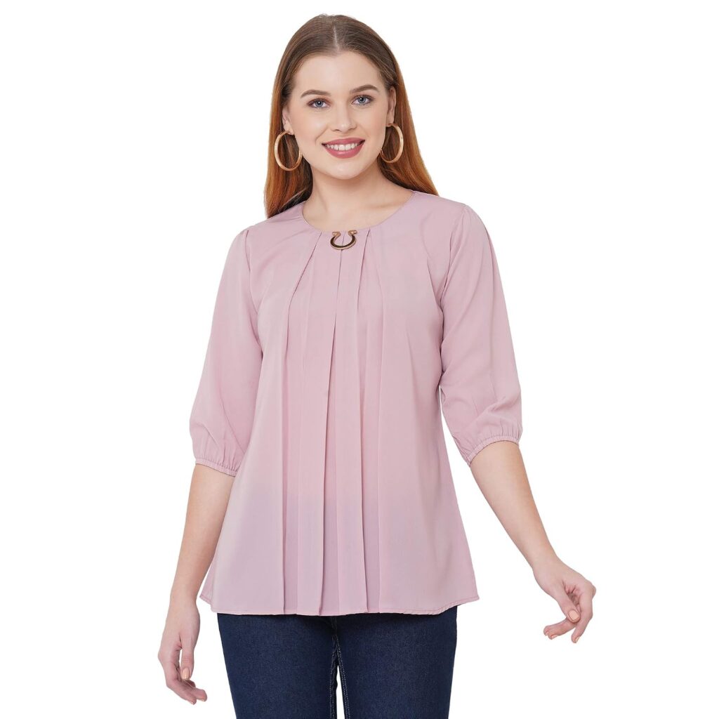 Go.4.it Women's Pleated Top