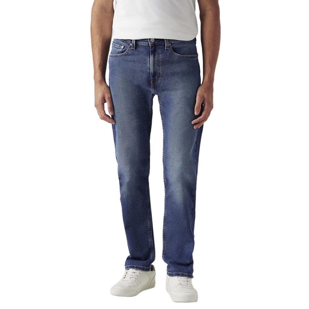 Levi's Men's 505 Straight Fit Mid Rise Jeans