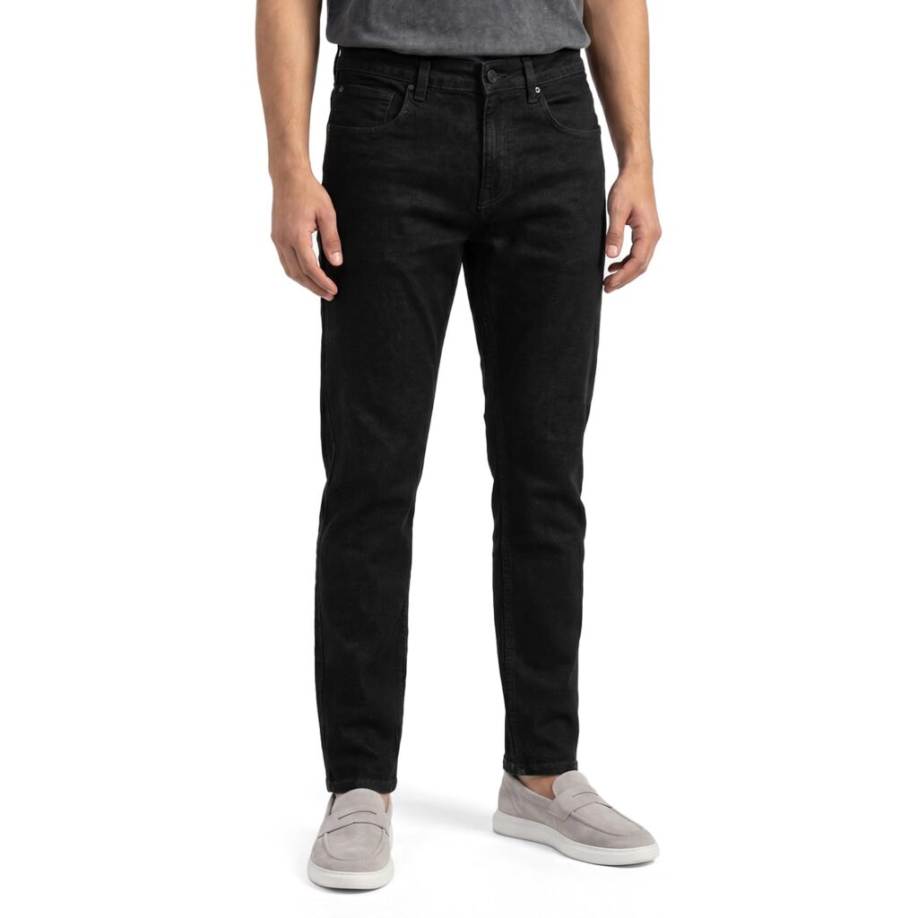 Spykar Men's Kano Slim Fit Mid-Rise Jeans (Ankle Length)