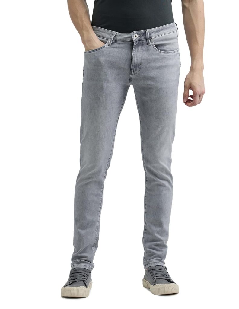 Flying Machine Men's Super Skinny Fit Jeans| Solid | Low Rise | Stretchable | Jeans for Man