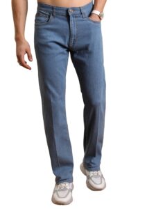 Highlander Men Men’s Straight-Fit Jeans | Classic & Modern | Stretchable Denim | Jeans for Man | Men Jeans
