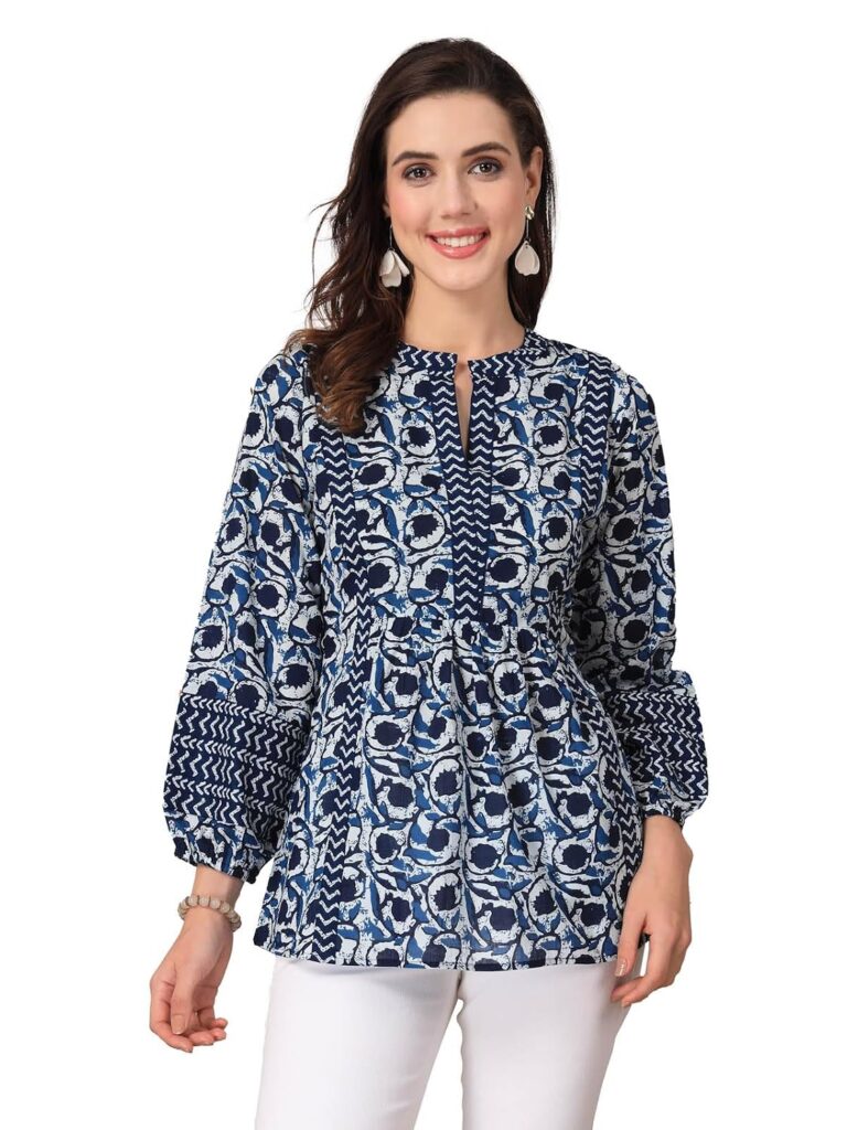 Stylum Women's Floral Printed Cotton Top