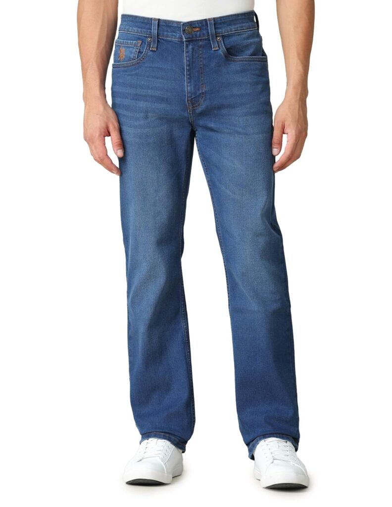 U.S. Polo ASSN. Denim Jeans for Men, Slim Fit Men Jeans for Office & Regular Wear