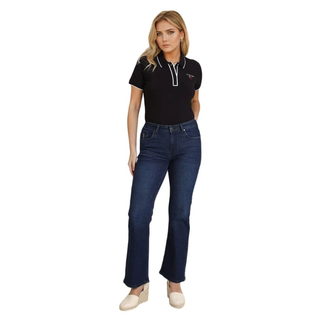U.S. Polo ASSN. Women's Slim Fit High Rise Jeans
